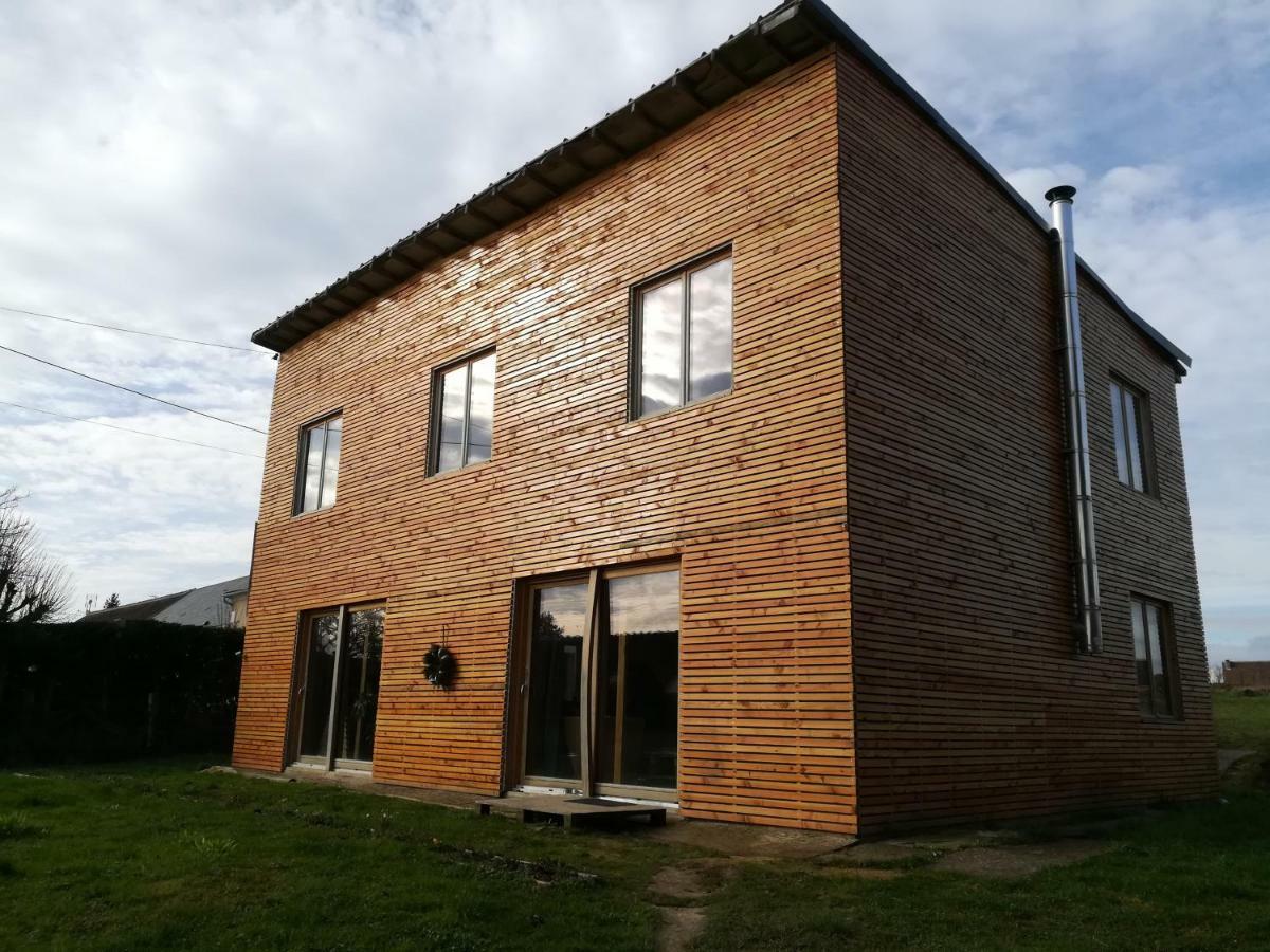 Maison Ecologique En Paille La Chapelle-Enchérie Buitenkant foto